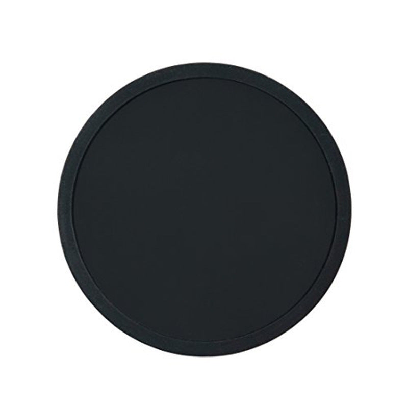 6/8PCS Silicone Coaster Circular                                      10CM Thick Thermal Insulation Coaster Storage Rack Cross-border Hotel Household Tea Coaster Set
