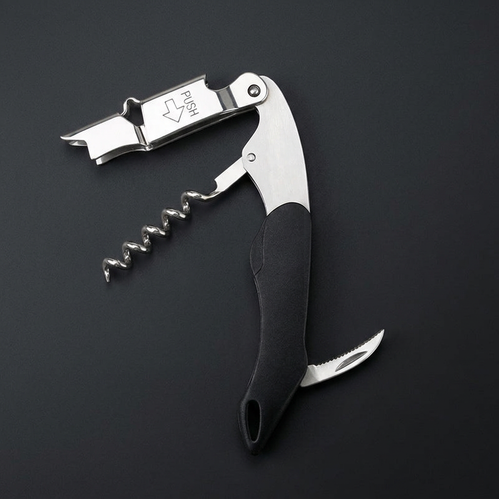 Wine Bottle Opener Stainless Steel Screwdriver