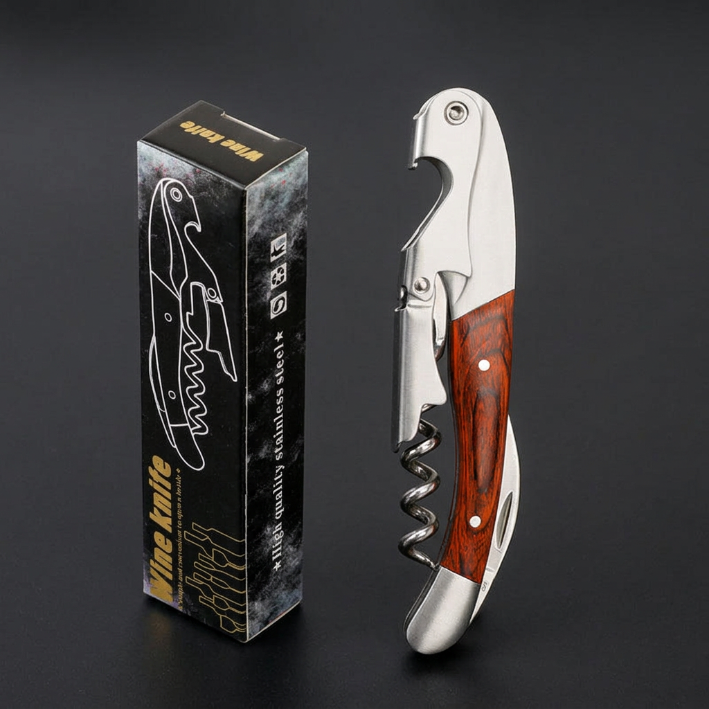 Wine Bottle Opener Stainless Steel Screwdriver